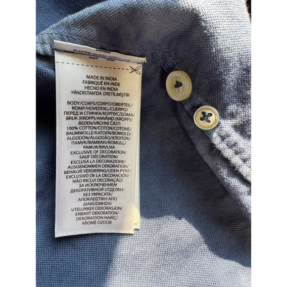 Polo Ralph Lauren Men's 3 XL 3XB Button Short Sleeve Tie Dye Pony Shirt - Picture 11 of 12